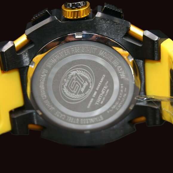 Invicta S1 Rally Men's Watch - 50.5mm, Black, Yellow (43799) - Picture 6 of 6